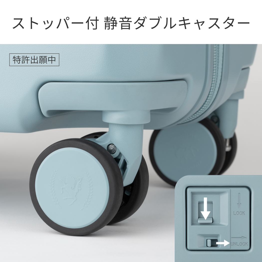 ことりっぷ コラボ LEGEND WALKER CO5902-38 スーツケース キャリーケース コインロッカー対応 機内持込 1年保証 フロントオープン 多機能 SS 1泊 送料無料_6