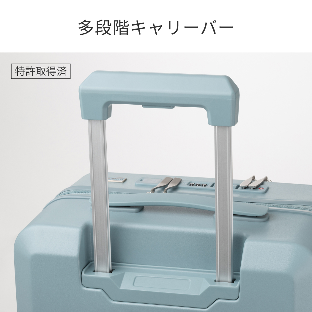 ことりっぷ コラボ LEGEND WALKER CO5902-38 スーツケース キャリーケース コインロッカー対応 機内持込 1年保証 フロントオープン 多機能 SS 1泊 送料無料_7