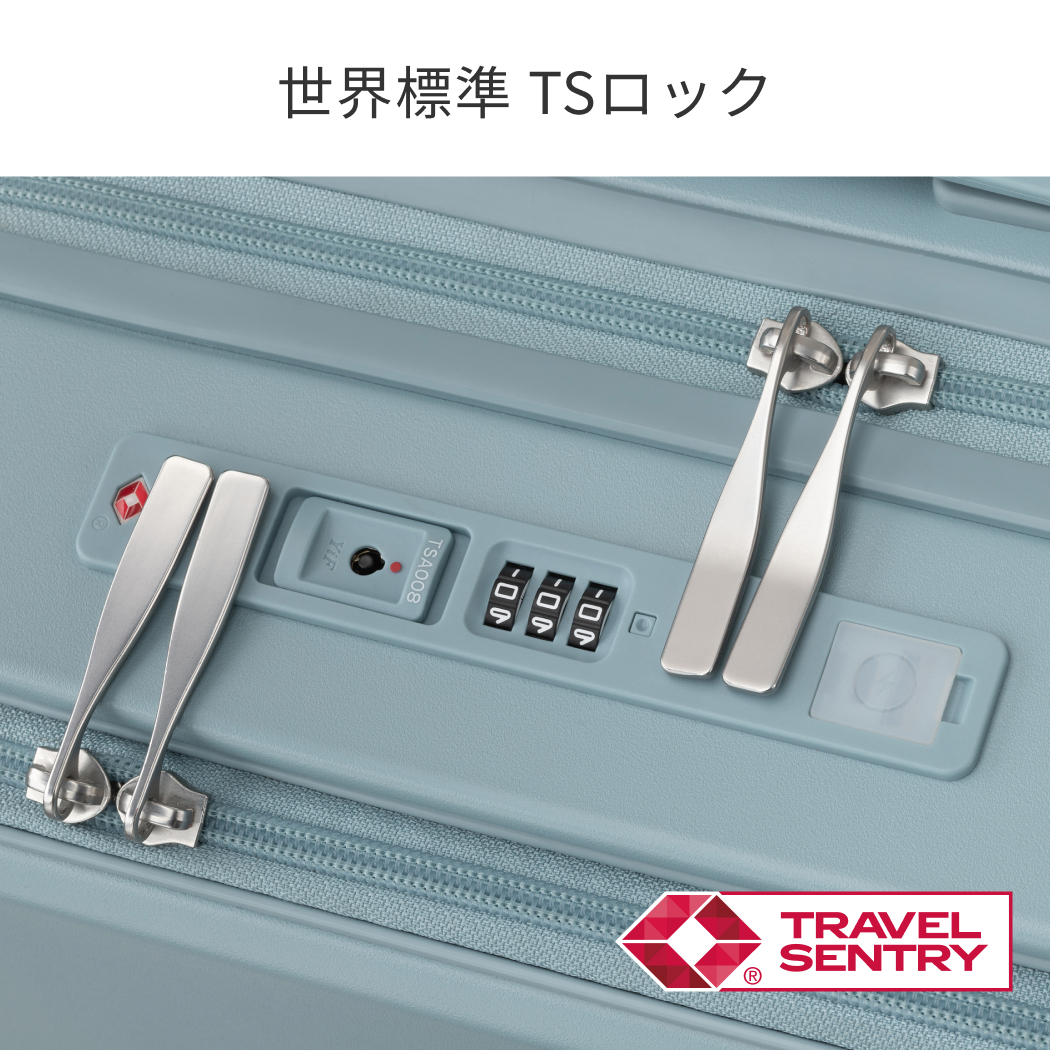 ことりっぷ コラボ LEGEND WALKER CO5902-38 スーツケース キャリーケース コインロッカー対応 機内持込 1年保証 フロントオープン 多機能 SS 1泊 送料無料_10