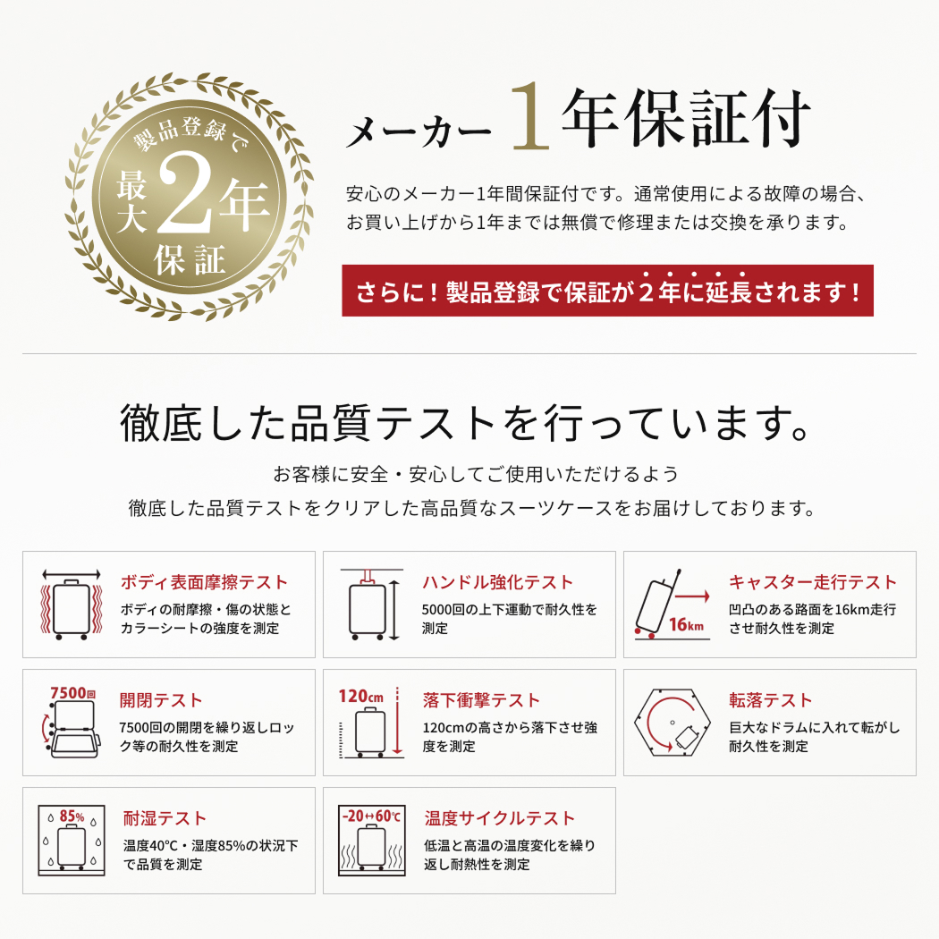 LW 60cm 5524-60 スーツケース キャリーケース ファスナータイプ