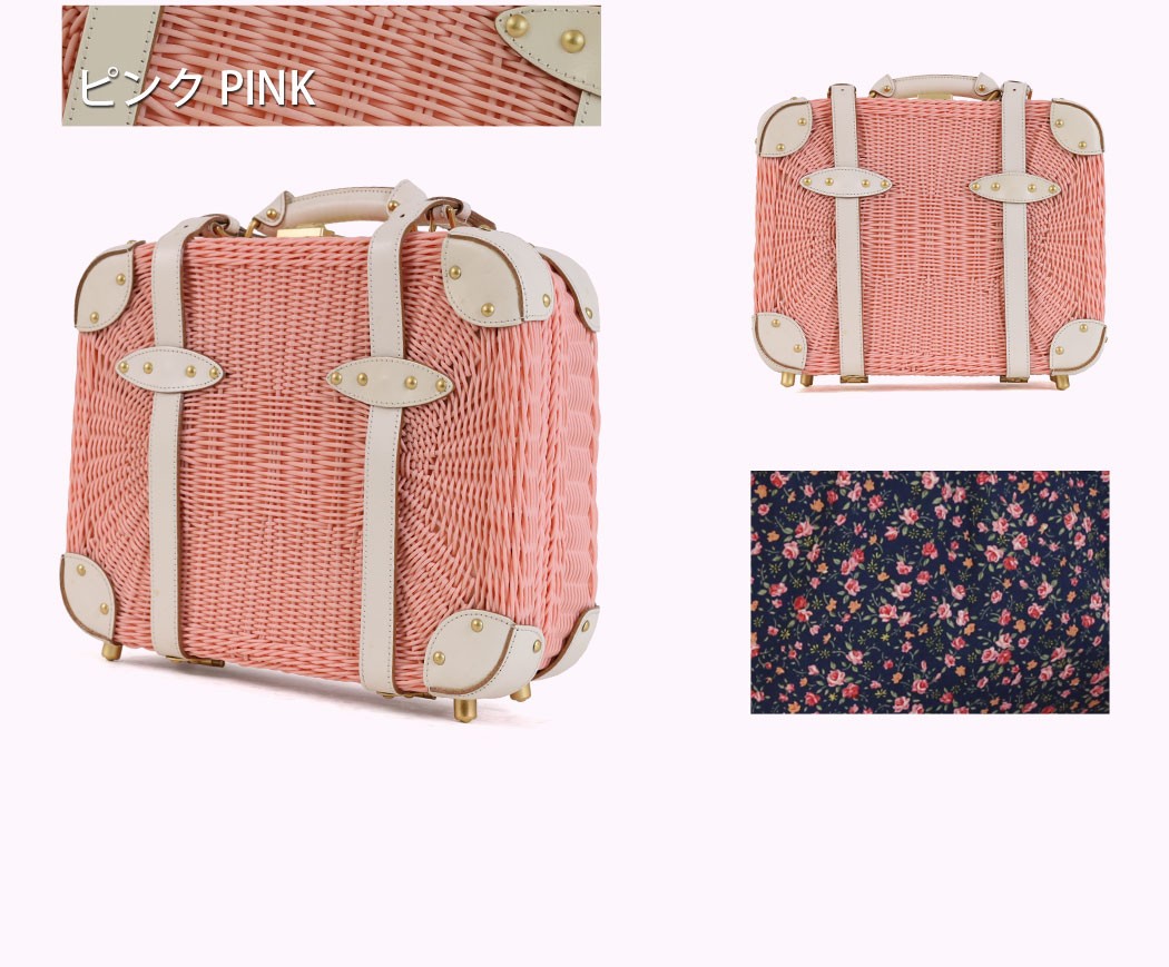 国内旅行にオススメ！ジュエルナローズ かごトランクバスケット 楽天市場】Jewelna Rose ジュエルナローズ バスケットトランク