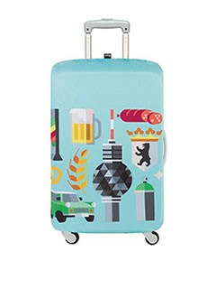 スーツケースカバー ラゲッジカバー 保護カバー Mサイズ LOQI ローキー LOQI-COVER-...