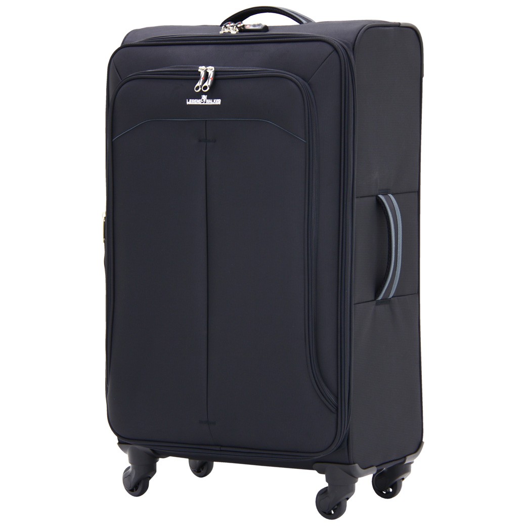 ファスナー 人気 ソフトスーツケース ソフトキャリー 旅行用品 大型 軽量 LＬサイズ キャリーバッグ ＴＳＡロック B-4003-75