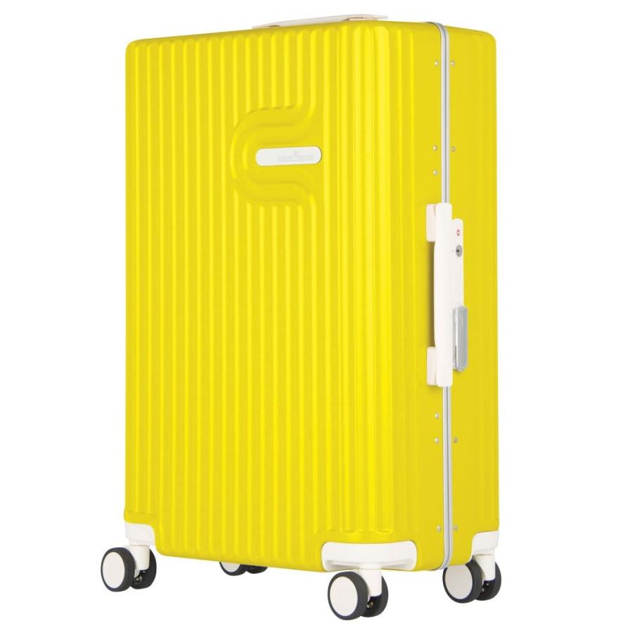 スーツケース キャリーケース キャリーバッグ トランク 中型 超軽量 Mサイズ おしゃれ 静音 ハード アルミ フレーム レジェンドウォーカー 5105-60 U2414435961