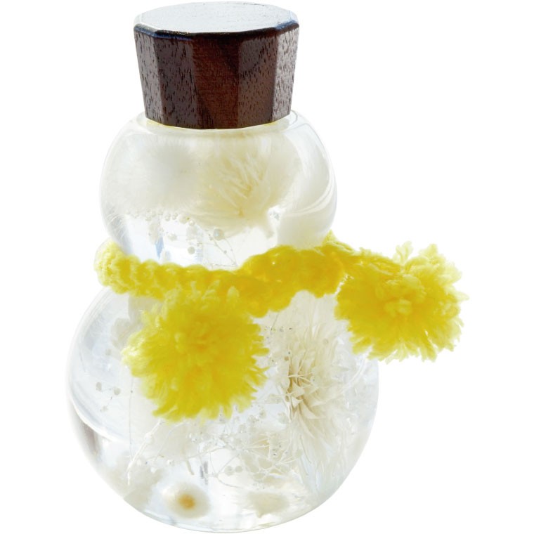 SALE♪ スノーマン　ハーバリウム スノーマン Snow Man ハーバリウム』｜横浜花まりか フラワーギフト店