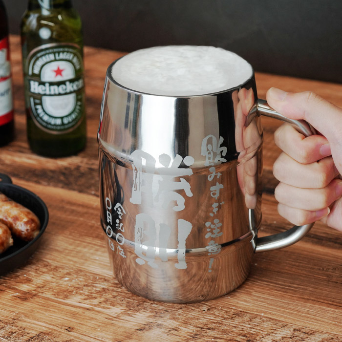 樽ジョッキ 名入れ プレゼント 名前入り ギフ...の詳細画像4