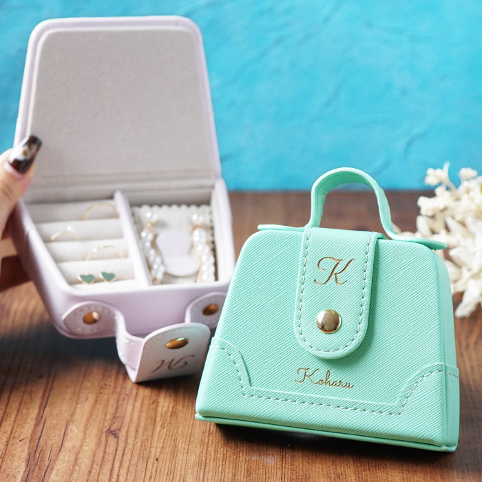 アクセサリーケース 持ち運び クリスマス プレゼント 名前入り ギフト