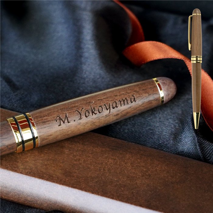 卒業祝い プレゼント 中学 名入れ 名前入り ギフト 木製 ボールペン