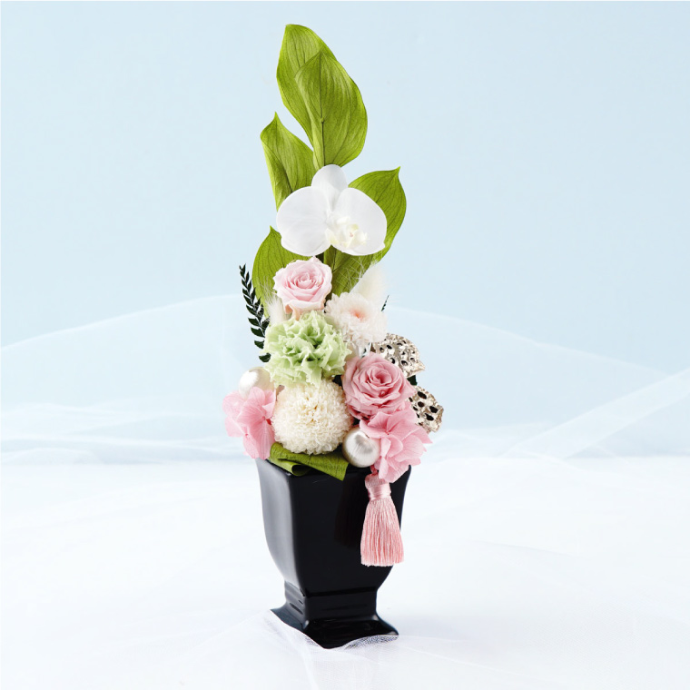 プリザーブドフラワー 仏花 お供え 花 ゆうか 仏壇 供花