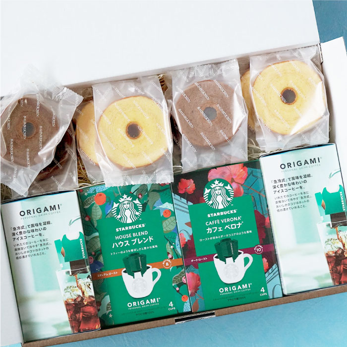 STARBUCKS ORIGAMI スイーツ お菓子 プレゼント スタバ ギフト