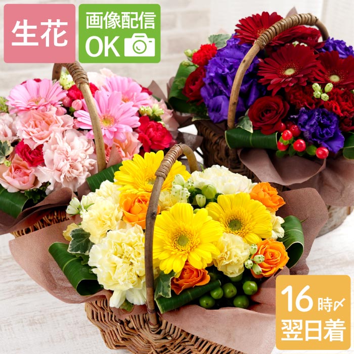 ギフト 内祝 お返し 賀寿 バスケットアレンジ 赤系 結婚 出産 引っ越し 挨拶