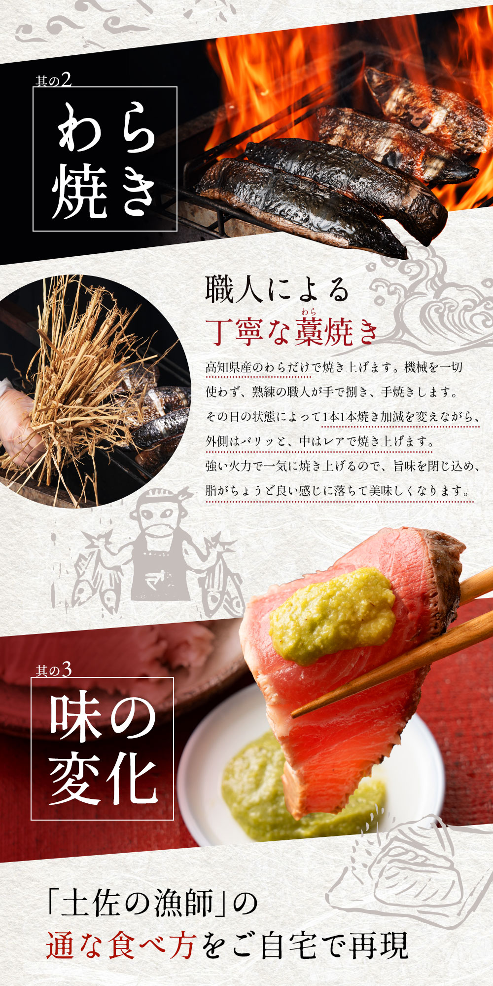 100％藁だけで焼き上げる