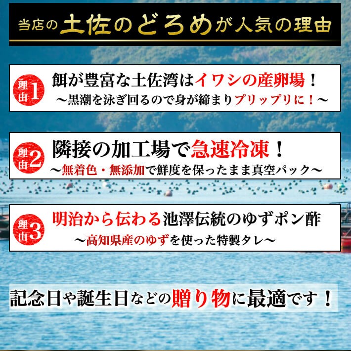 生どろめが人気の理由