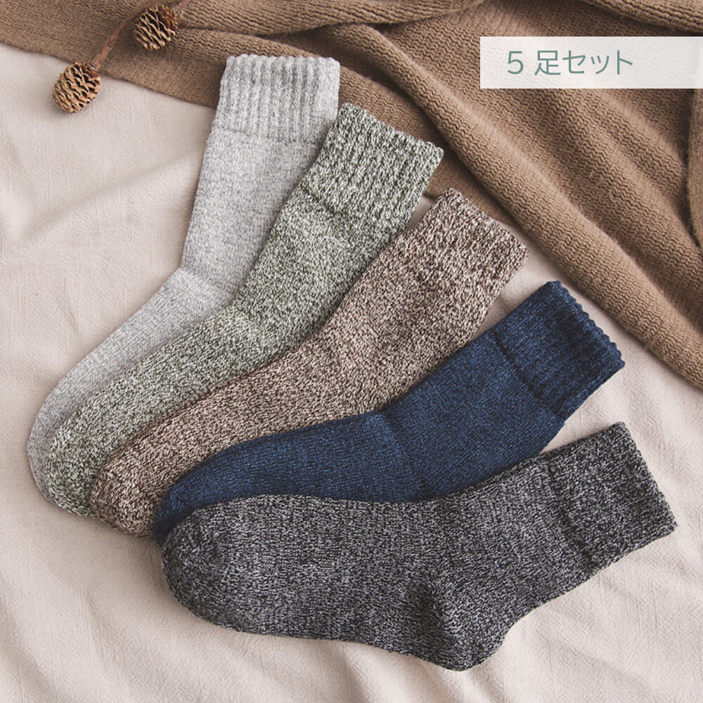 靴下 メンズ ソックス 5足セット くつ下 くつした セット mens 男性用