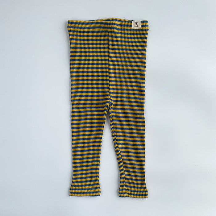 ボーダーリブレギンス