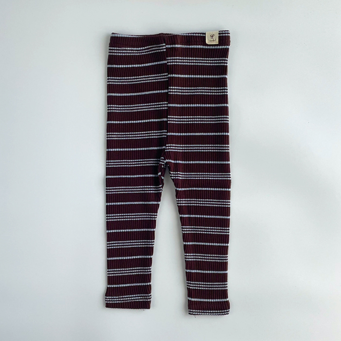 ボーダーリブレギンス