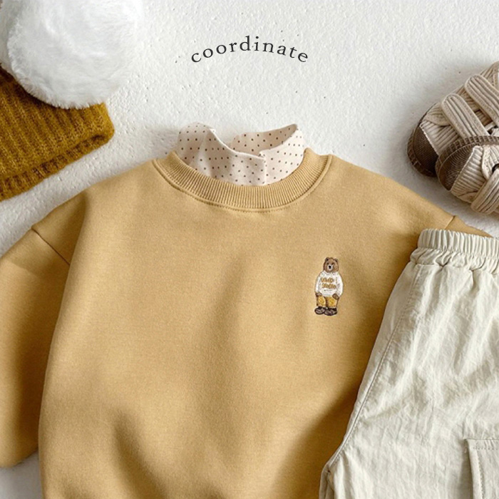 韓国子供服 フェイクハイネック