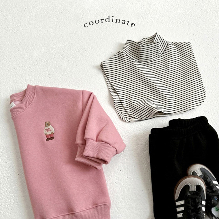 韓国子供服 フェイクハイネック