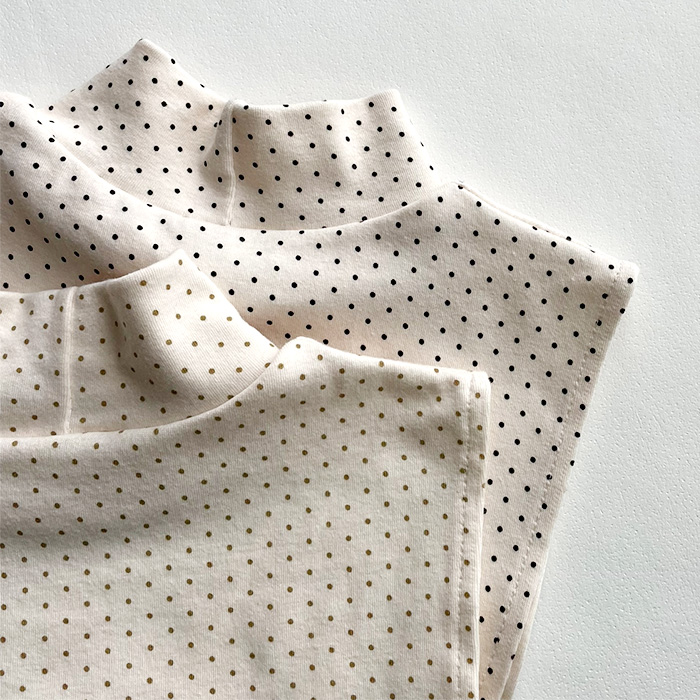 韓国子供服 フェイクハイネック