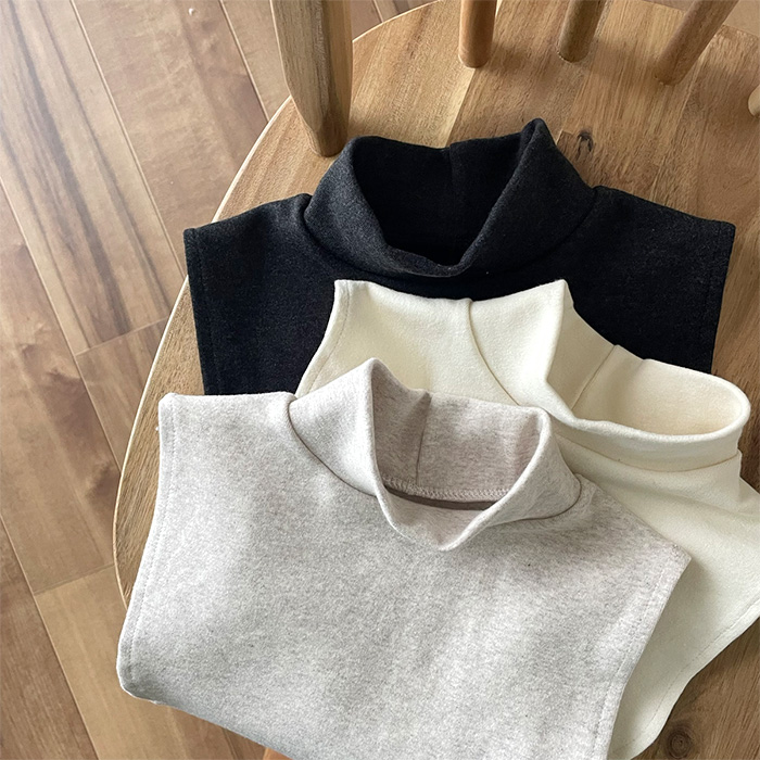 韓国子供服 フェイクハイネック