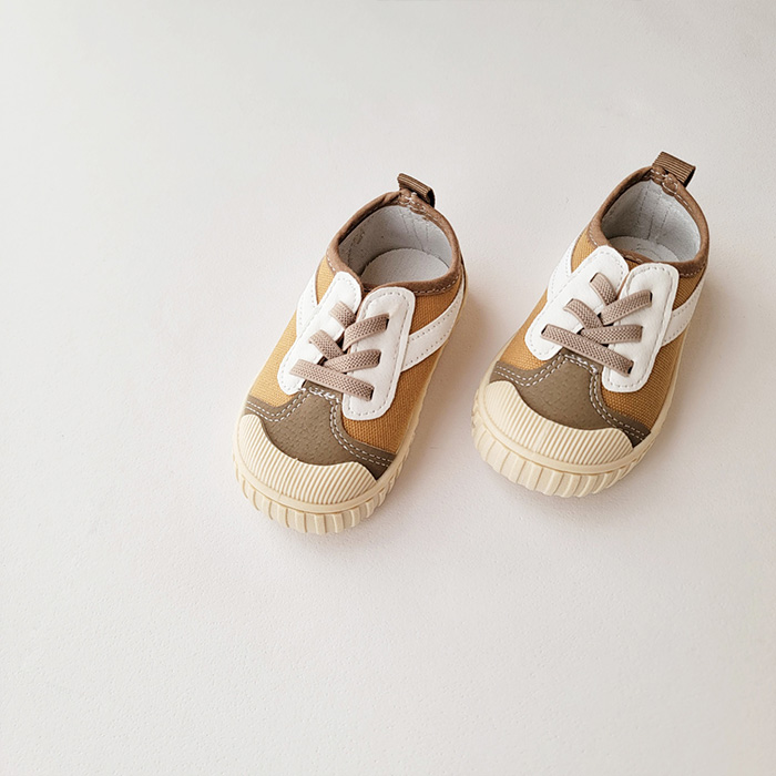 スニーカー ベビー キッズ 靴 ゴム紐 セカン...の詳細画像4