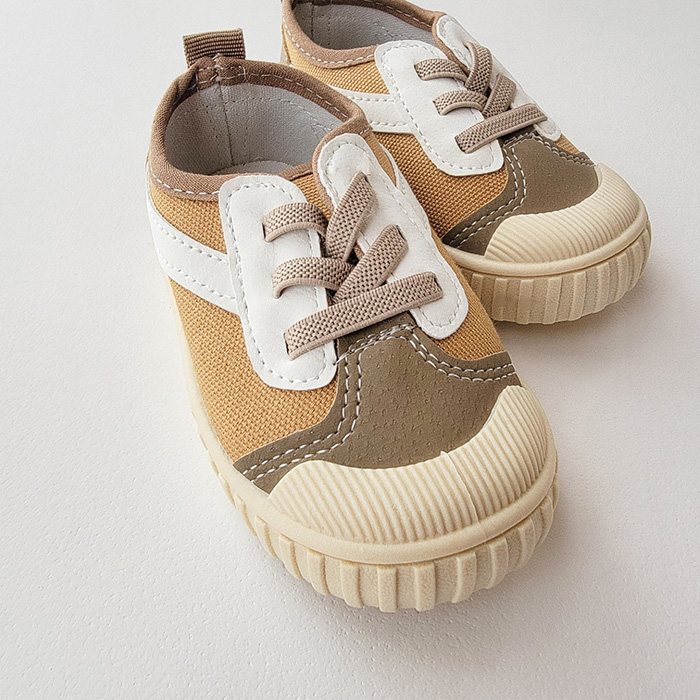 スニーカー ベビー キッズ 靴 ゴム紐 セカン...の詳細画像5