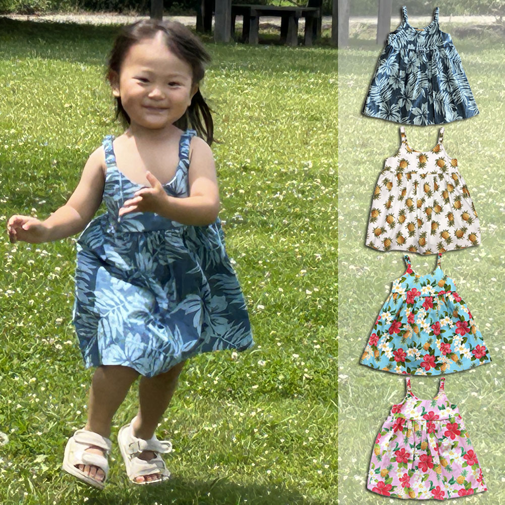 子供服ハワイアン キッズワンピース HS ハワイアンフラワー