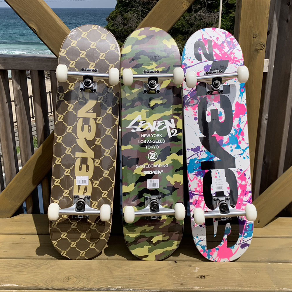 スケボー 初心者 子供 子供用 コンプリート キッズ SEVEN2 セブンツー 31インチ 31×8inch : skate502-31inch :  白浜マリーナ Yahoo!店 - 通販 - Yahoo!ショッピング