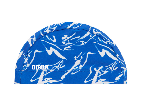 アリーナ arena テキスタイルキャップ ユニセックス ブルー 青 水泳 スイム キャップ 帽子 水泳帽 ARN-3420-BLU｜mario｜02