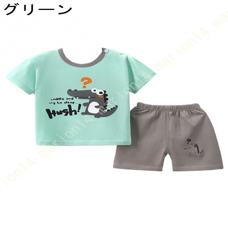 パジャマ 2点セット 綿 部屋着 寝間着 上下セット 2歳 4歳 6歳 8歳 女の子 長袖 半袖 子供服 トップス パンツ キッズパジャマ カジュアル |  | 02