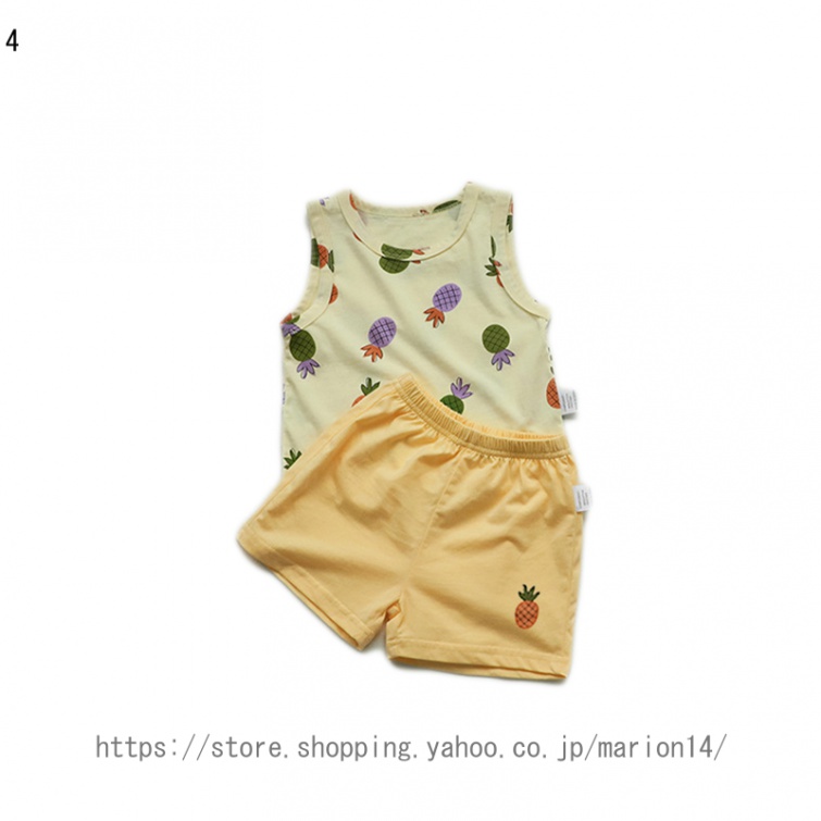 セットアップ Tシャツ ハーフパンツ 2点セット 上下 キッズ 子ども 子供服 ベビー 赤ちゃん 男の子 女の子 ボーイ ガール トップス ノースリーブ タンクトップ |  | 04