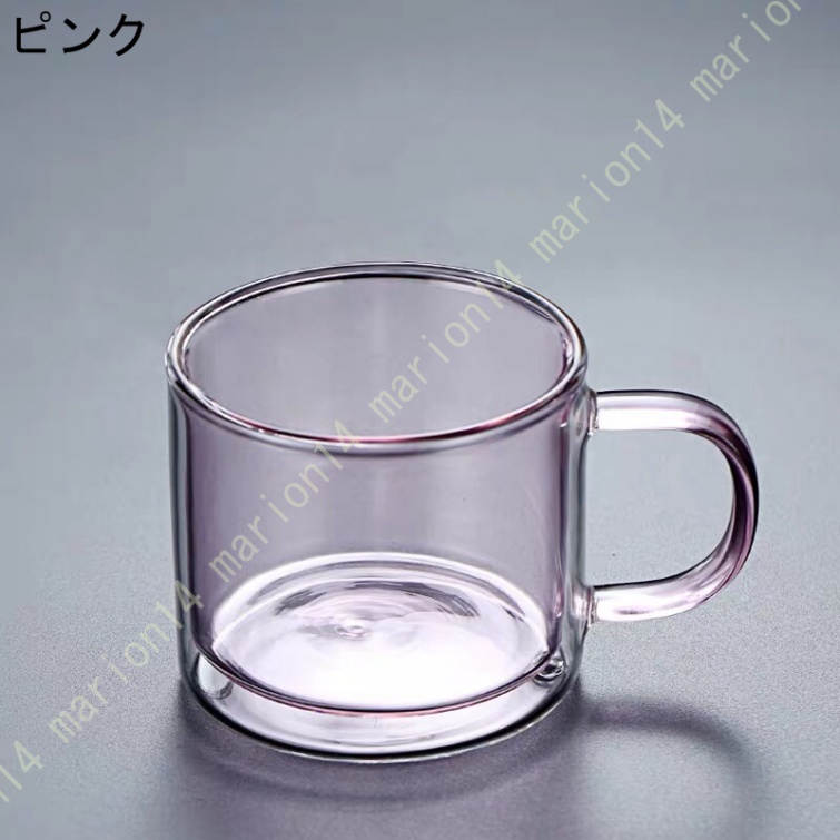 マグカップ ガラス コーヒーカップ 二重ガラスカップ ステンドグラス 耐熱 2層手吹き製作 マグ グラス かわいい 可愛い レトロ カラーグラス コップ カップ |  | 07