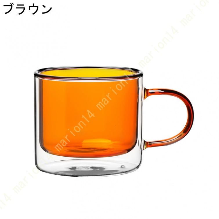 マグカップ ガラス コーヒーカップ 二重ガラスカップ ステンドグラス 耐熱 2層手吹き製作 マグ グラス かわいい 可愛い レトロ カラーグラス コップ カップ |  | 06
