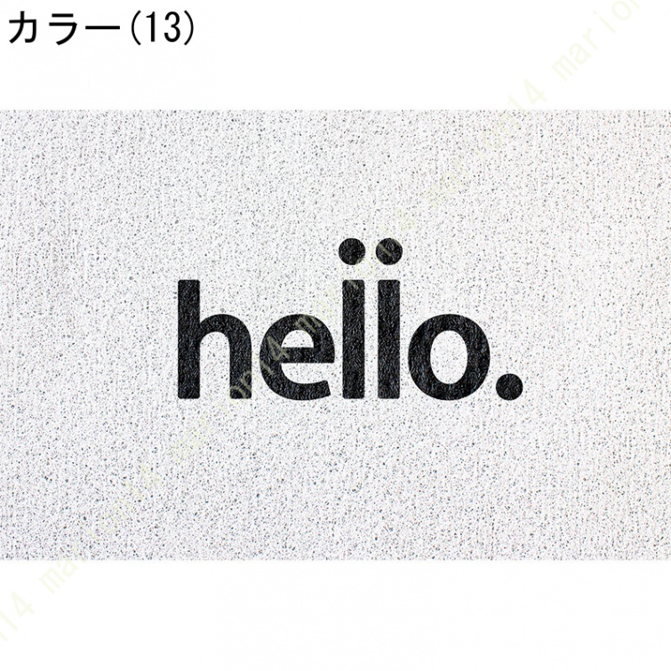 玄関マット 泥よけマット 外用 WELCOME マット 屋外 泥落とし 室内 かわいい おしゃれ 洗える ズレない マット 泥除け ドアマット 家庭用 業務用 ウエルカム |  | 13