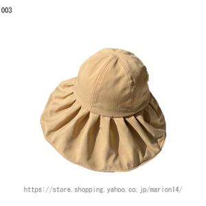 帽子 レディース 大きいサイズ つば広 接触冷感 無地 UVシャルマンハット 完全遮光 紫外線対策 ...