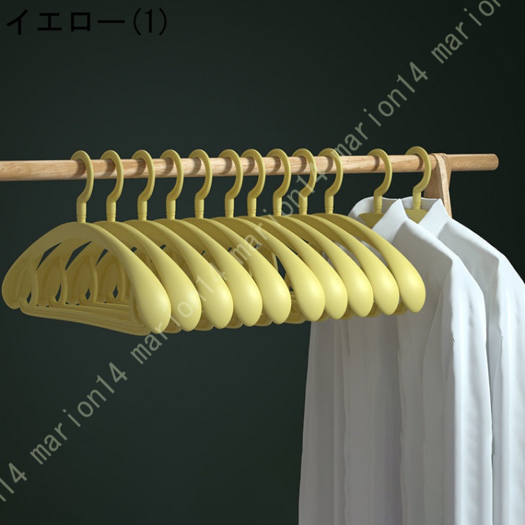 ハンガー tシャツハンガー 洗濯ハンガー すべらない 襟を守る 省スペース コート用 スリム 跡がつかない 多機能 ブラック 型崩れ防止 衣類 ズボン｜marion14｜11