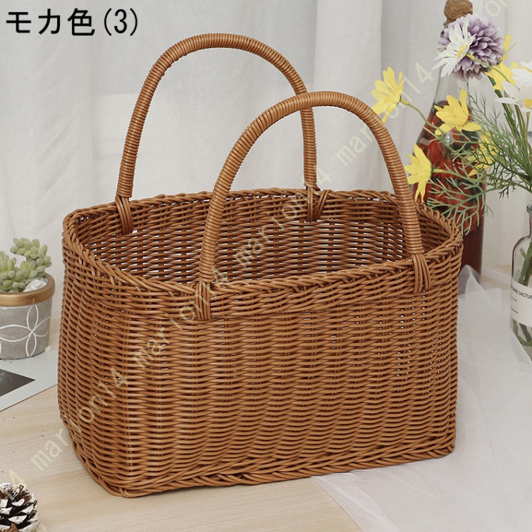 籐かご 長方形の商品一覧 通販 - Yahoo!ショッピング