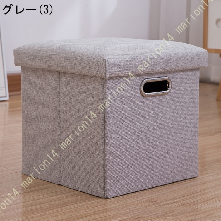 収納スツール ふた付き 座れる 折りたためる オットマン 収納ボックス 椅子 かんたん組立 おしゃれ 収納ベンチ 収納ボックス 多機能 折り畳み可能 踏み台 |  | 04