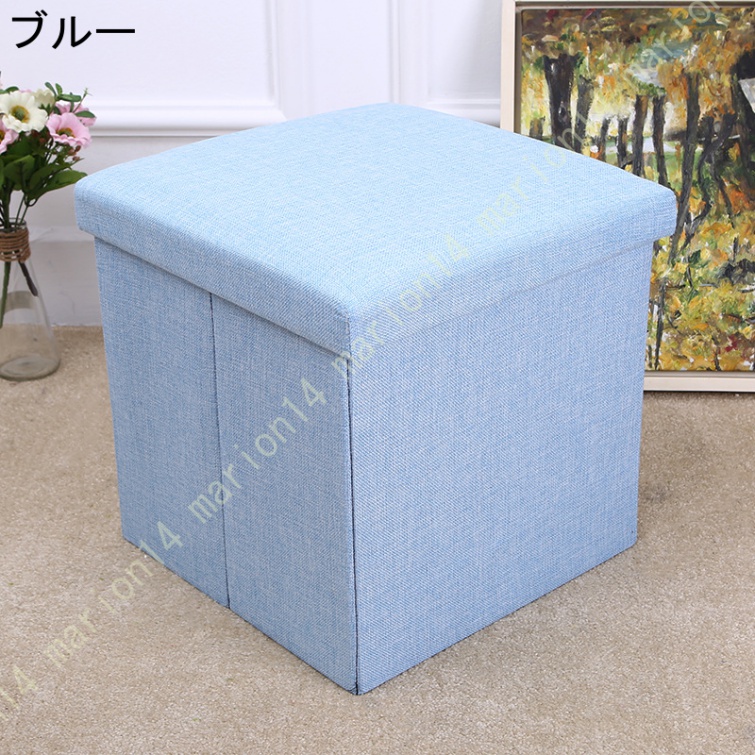 収納ベンチ 折りたたみスツール 収納スツール ワイド 長方形 収納ボックス おしゃれ オットマン ベンチ イス チェア おもちゃ箱 シンプル モダン 座れる |  | 09