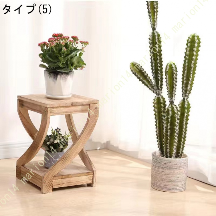 イニュルスタンド アジアン家具 コロニアル様式 おしゃれ エレガント 天然木製 マホガニー材 花台 飾り台 室内向けフラワースタンド リゾートホテルインテリア |  | 05