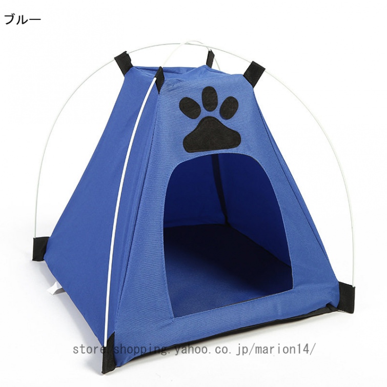 ペットハウス ペット 犬 猫 ベッド テント 四角 犬小屋 猫小屋 簡単組み立て 洗濯可能 マットレス付き 室内 秋冬用 ハウス 通年 おしゃれ 可愛い 犬用ベッド |  | 02