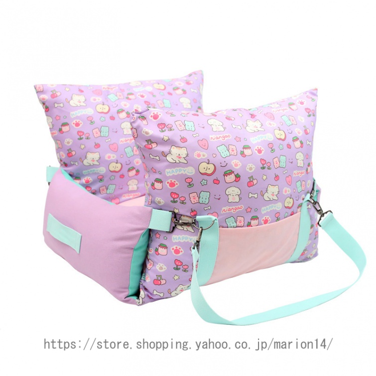 期間セール ！ ペット用ドライブベッド 車 ペットシート ペットソファー 犬 中型犬 犬猫クッション ドライブベッド 2way 車用 夏用 ペットベッド ペットソファ ドライブ用品 【2049720431】(11175円)