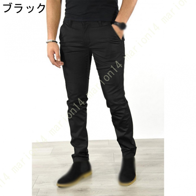 チノパン スキニー スキニーパンツ メンズ メンズファッション スリム ストレッチパンツ 伸縮 ズボン ゴルフ 夏服 春服 秋服 黒 白 ストレッチ スキニーパンツ |  | 04
