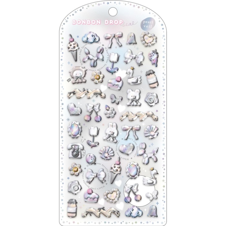 Q-LiA（クーリア） ［正規品］ボンボンドロップシール パールベール