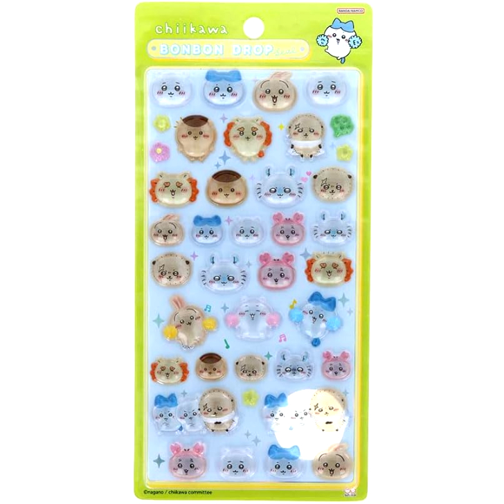 【正規品】ちいかわボンボンドロップシール 第2弾 モモンガ 古本屋 4種 ちいかわらんど新宿店 ✨商品再入荷のお知らせ✨ ボンボンドロップ