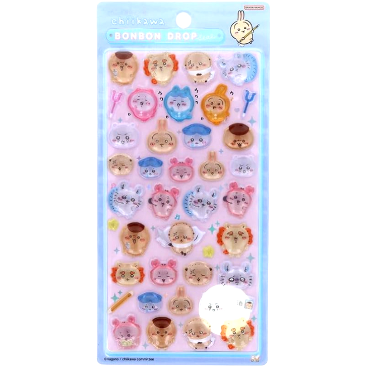 サンスター文具 ［正規品］第2弾 ボンボンドロップシール ちいかわ