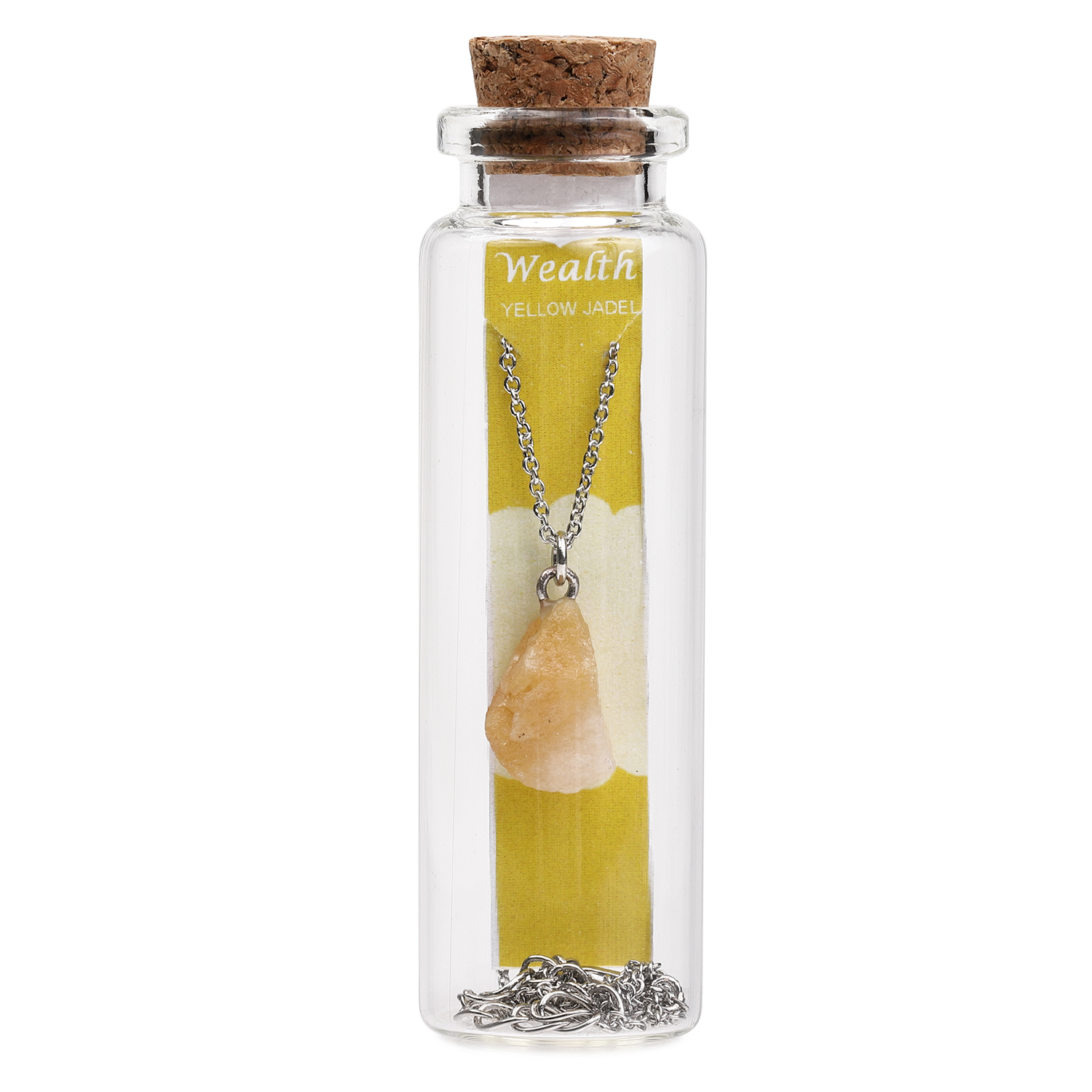 天然石 ネックレス イン ウィッシュボトル 願い事 望み wish bottle 願いの瓶 鉱物 エネルギー 属性 効果 目的 目標 ヒーリング スピリチュアル |  | 03