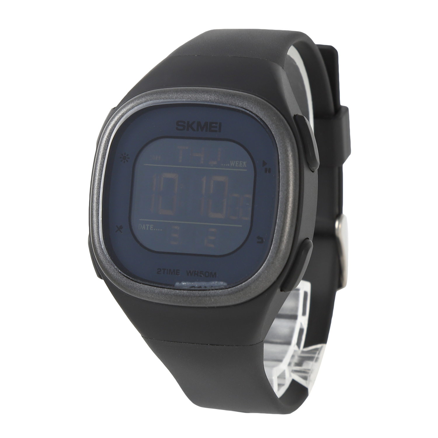 腕時計 デジタル メンズ 防水 日付カレンダー PU ベルト おしゃれ シンプル カジュアル ミリタリー ウォッチ 安い 送料無料 |  | 06