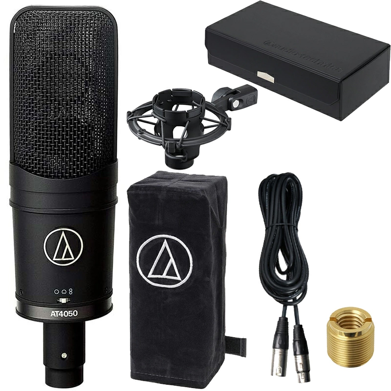 audio-technica AT4050 + TRUE DYNA TDXLR-05 �Z�b�g�@�R���f���T�[�}�C�N