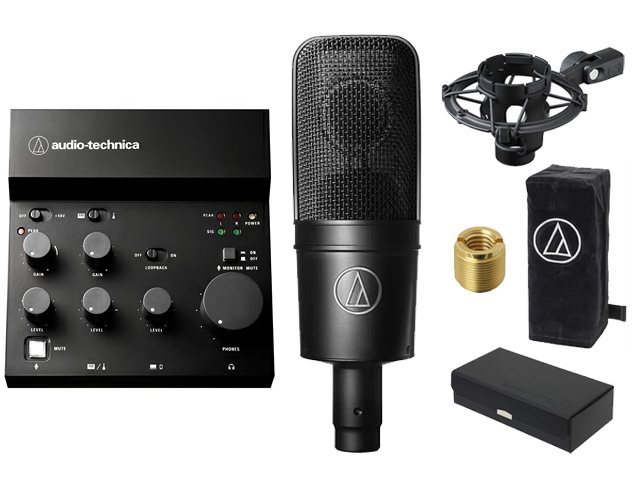 オーディオテクニカ（audio-technica） audio-technica AT4040 + AT